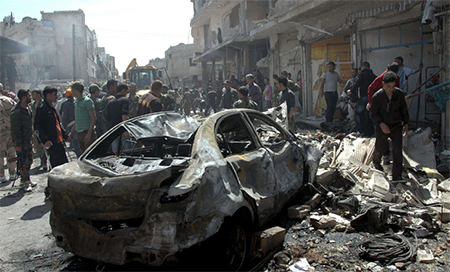 La jornada más sangrienta de los terroristas en Siria